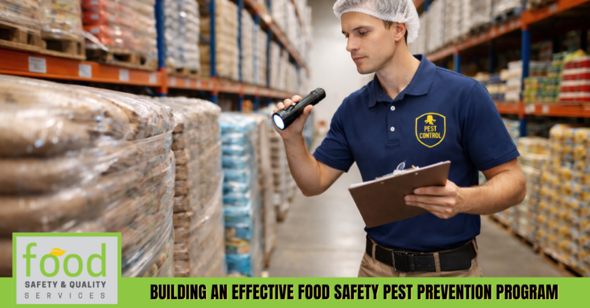 building an effective food safety pest prevention program
